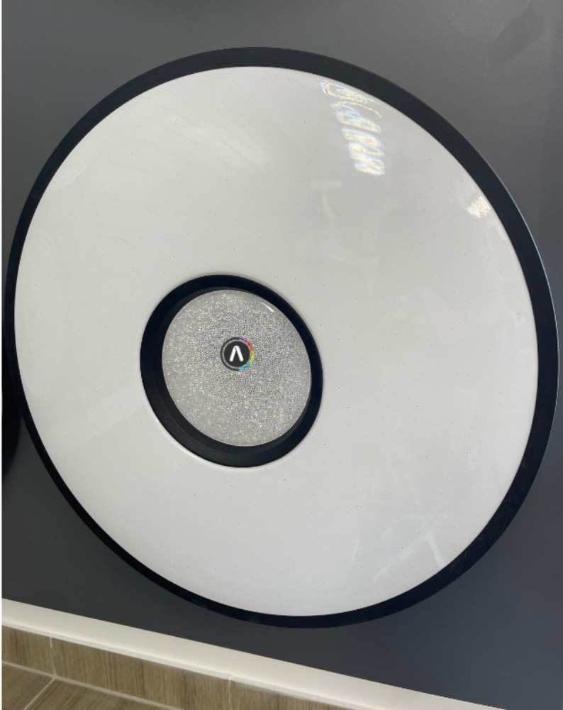 Image of MasterLED Santo 72 W-os 500 mm szabályozható színhőmérsékletű kerek mennyezeti lámpa, 5040 lumen (K)