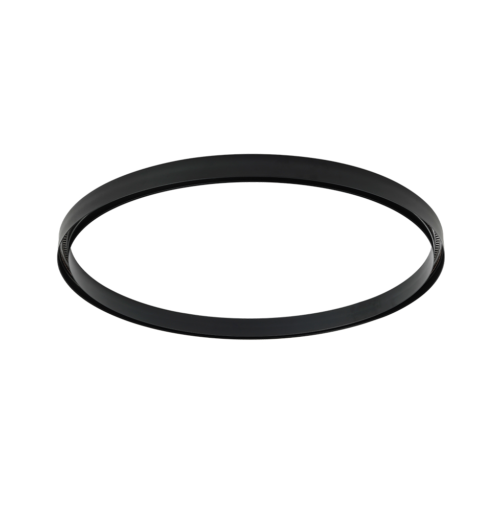 Image of VIOKEF 02/0400-A Magnetic CURVY 48V-os íves sínelem falon kívűli, egész kör, Ø 90 cm, fekete