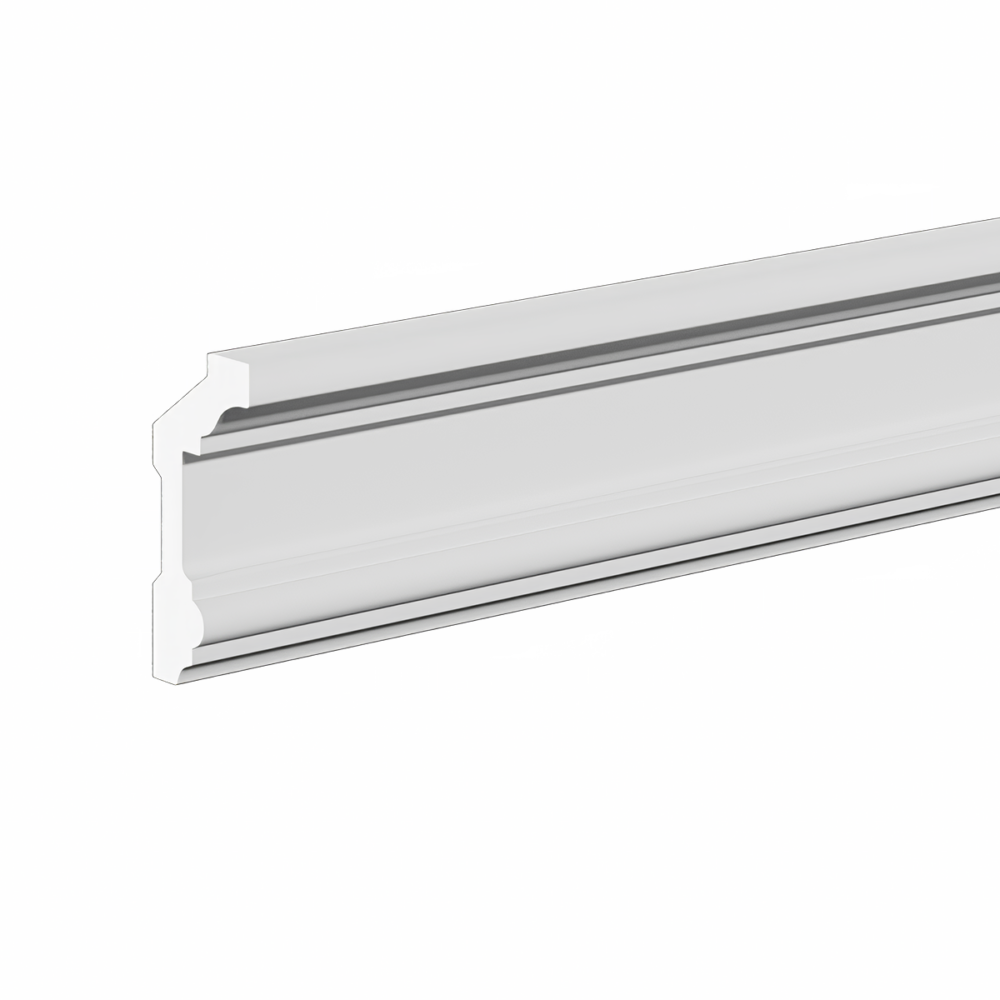 Image of Gaudi Decor 1.50.121 holker/rejtett világításos díszléc (2000 x 50 x 101 mm)