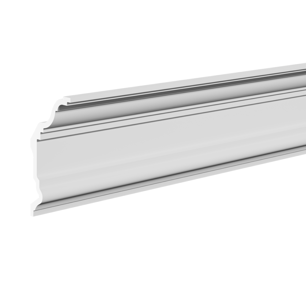 Image of Gaudi Decor 1.50.132 holker/rejtett világításos díszléc (2000 x 117 x 218 mm)