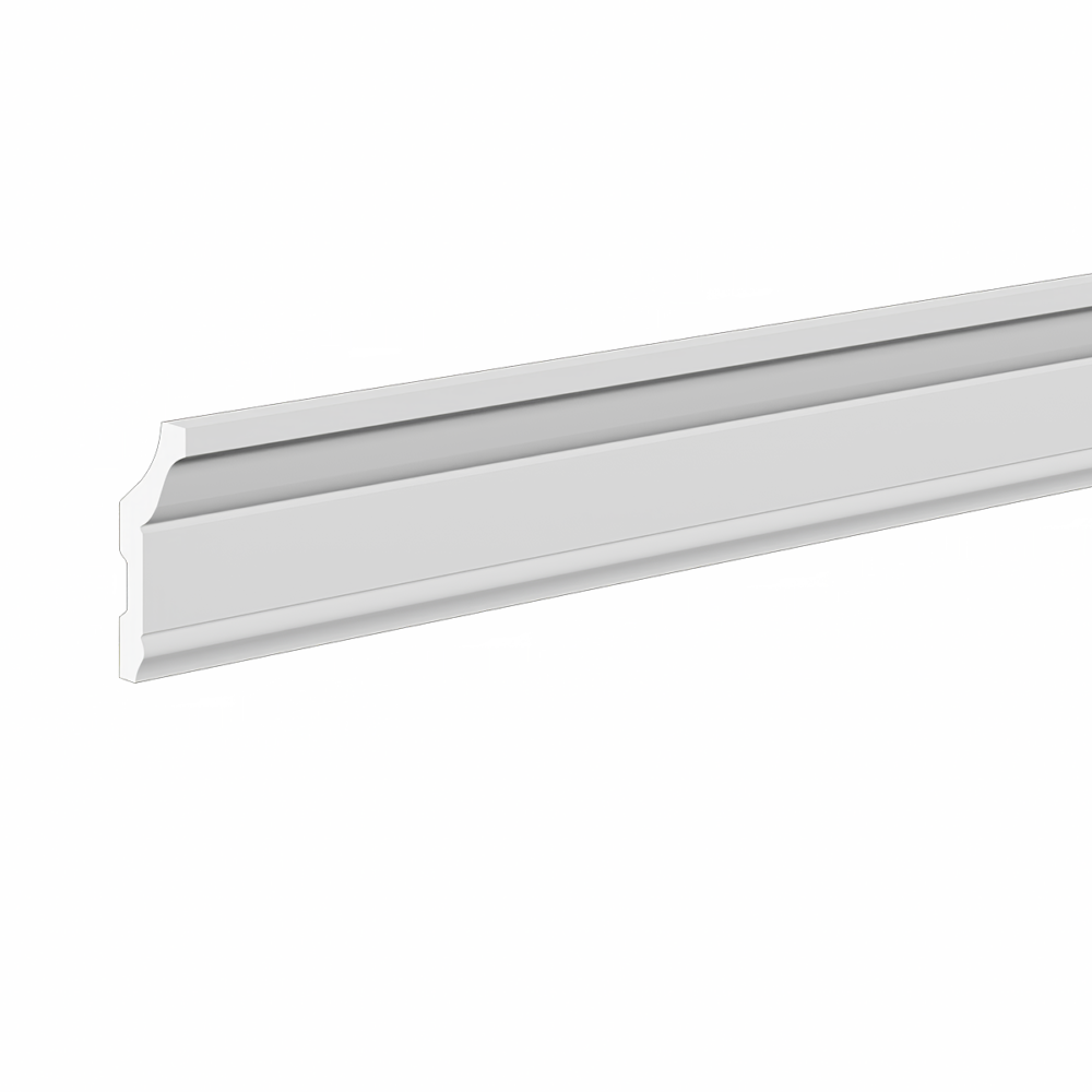 Image of Gaudi Decor 1.50.174 holker/rejtett világításos díszléc (2000 x 36 x 62 mm)