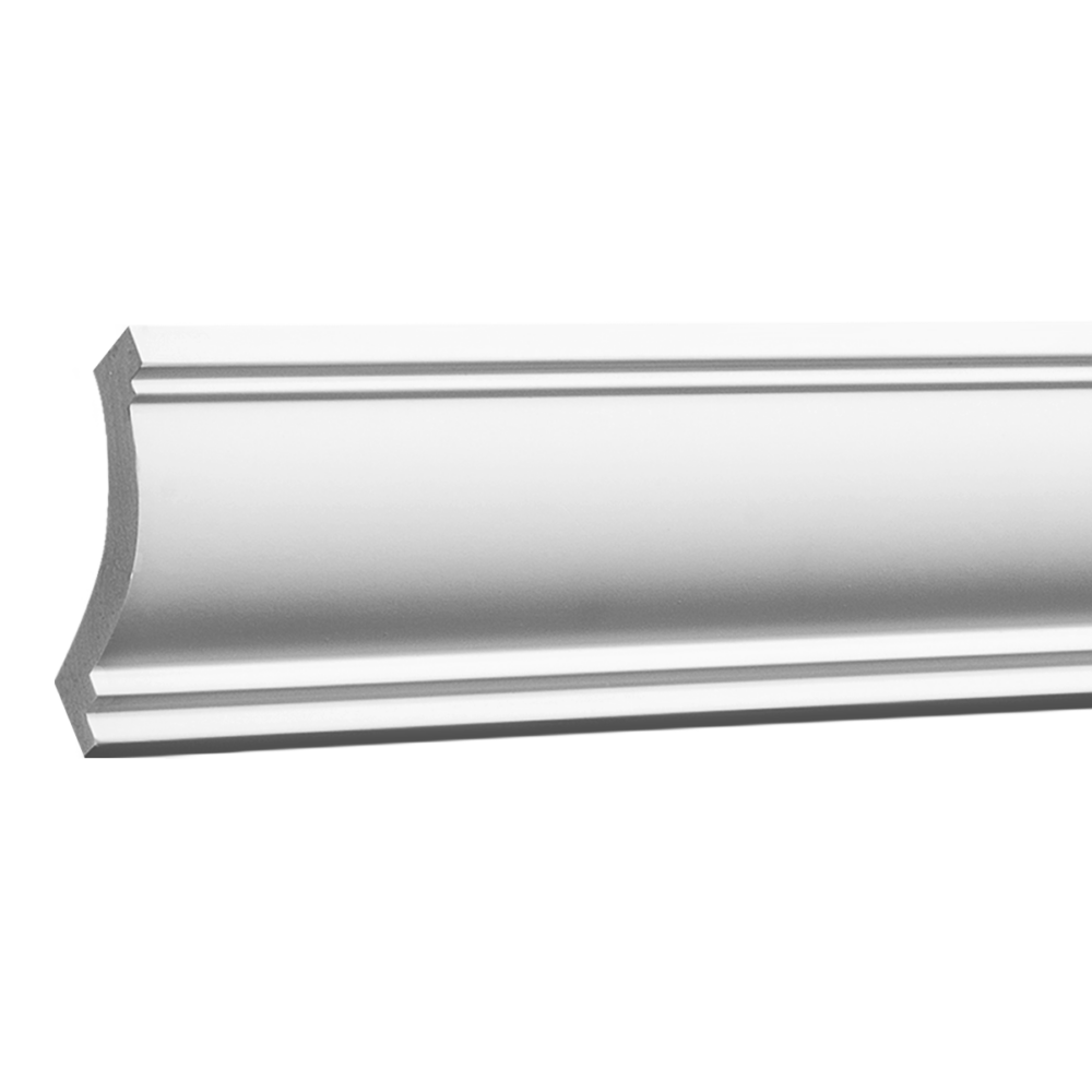 Image of Gaudi Decor 1.50.215 holker/rejtett világításos díszléc (2000 x 48 x 52 mm)