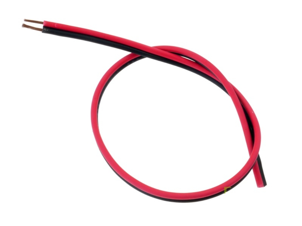 Image of LEDTech Vezeték LED szalaghoz, piros/fekete, 2x0.35 mm2