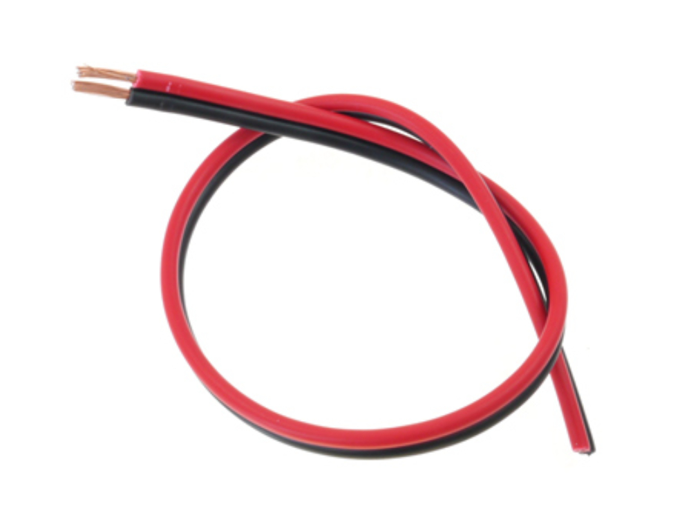 Image of LEDTech Vezeték LED szalaghoz, piros/fekete, 2x0.5 mm2