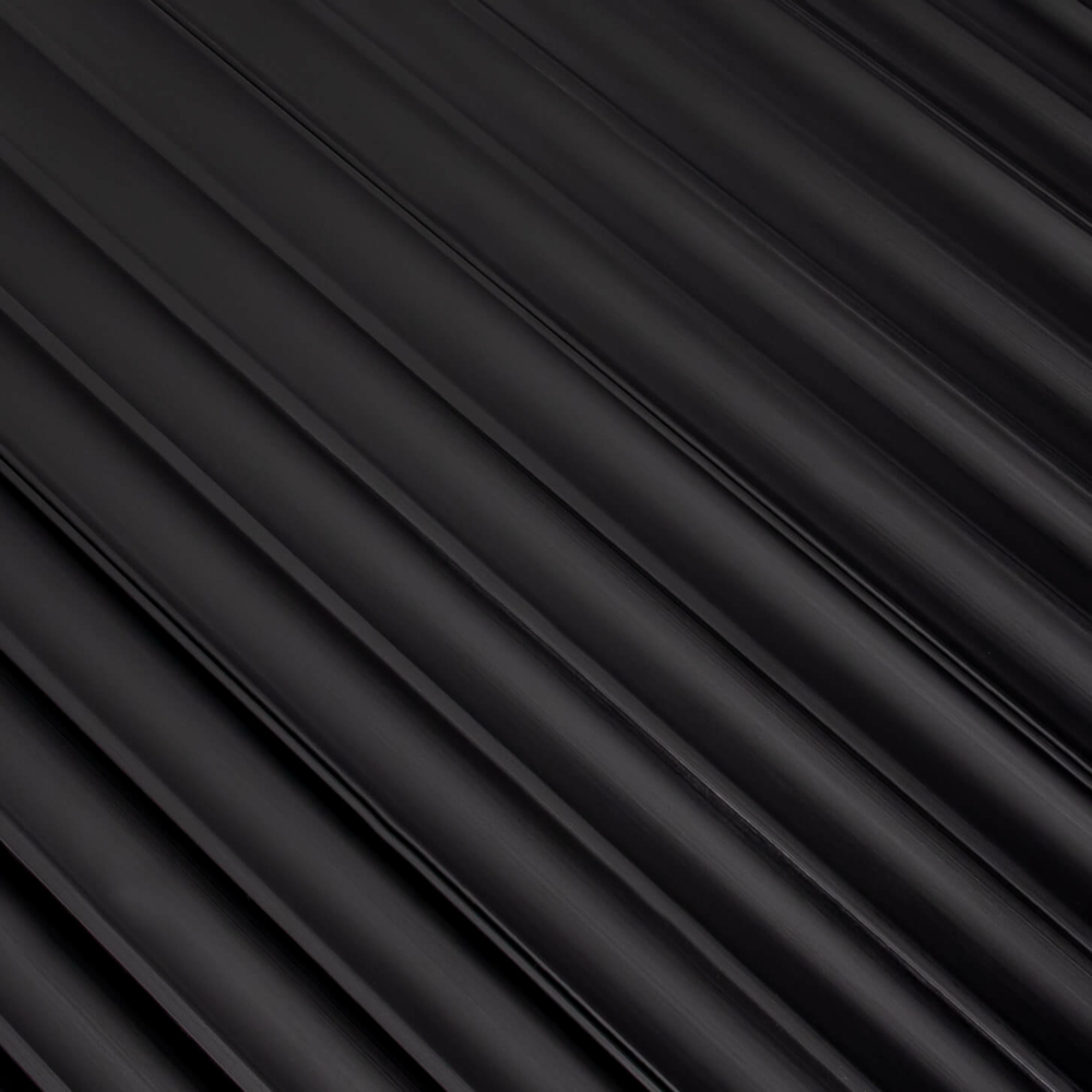 Image of Lamelio ONDA fekete balos végzáró 3.8 x 270 cm