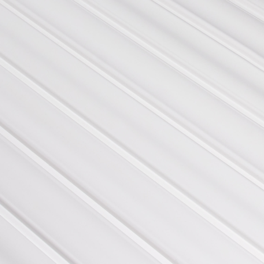 Image of Lamelio INFINITY VERSAL fehér, festhető balos végzáró 6.4 x 270 cm