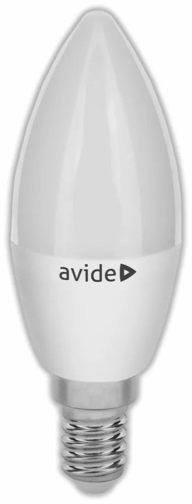 Image of Avide LED gyertya izzó 6W E14 WW 3000K, 460 lumen (K)
