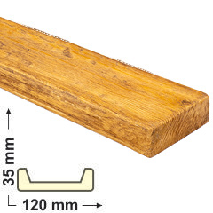 Image of Elite Decor DecoWood Bükk-120 Modern poliuretán deszka panel (ET406) (K)