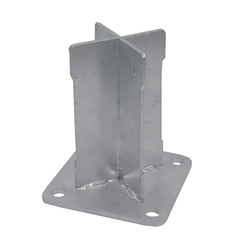 Image of Nortene Térelválasztó panelhez rögzítő alap: talajra csavarozható talp - Basfix Floor (K)