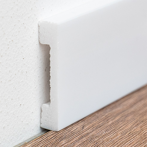 Image of Elite Decor Parkettaszegély léc (HCR504) kőkemény HDPS anyagból, csempéhez is! (K)