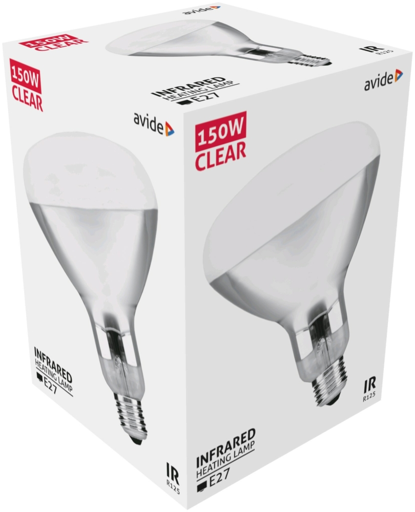 Image of Avide Infra Izzó E27 150W Clear (K)