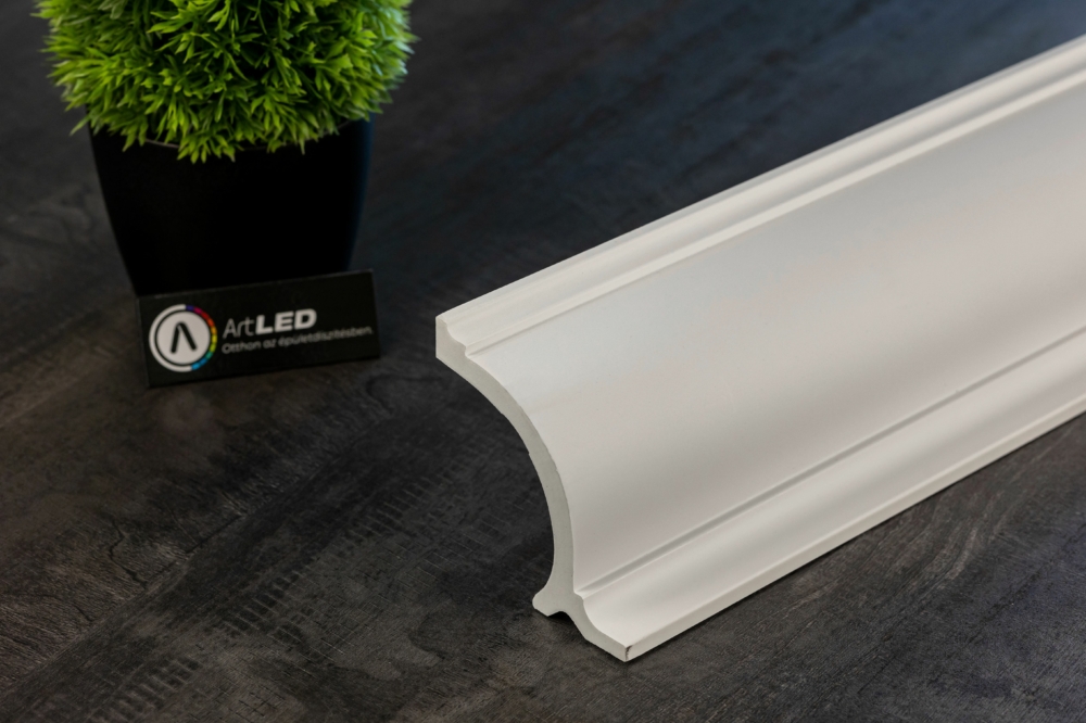 Image of Orac Decor C902 rejtett világításos díszléc, 103 x 103 x 2000 mm