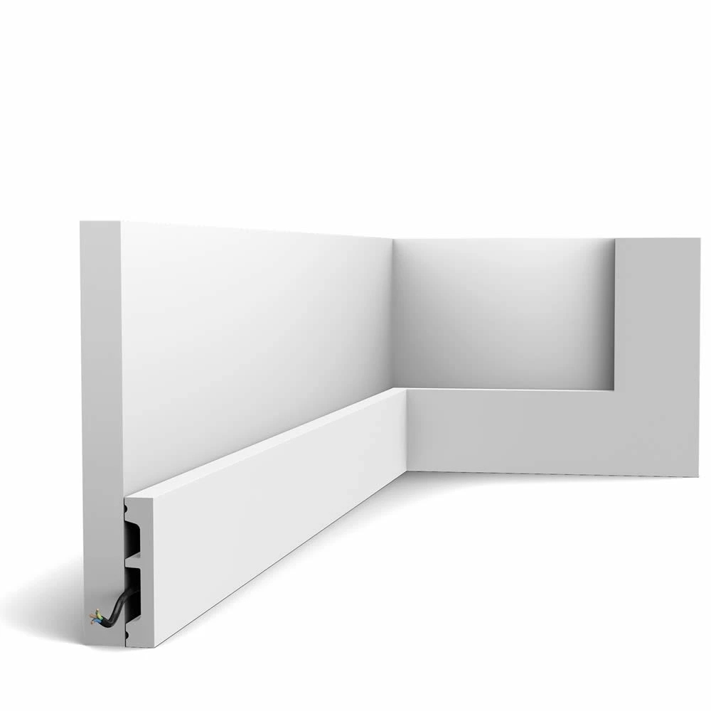 Image of Orac Decor SX157-RAL9003 lábazati díszléc (13 x 66 x 2000 mm)