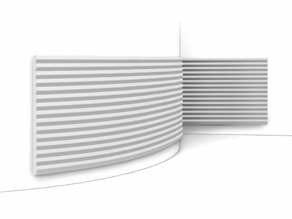 Image of Orac Decor WX205F 3D flexibilis falburkolat (13 x 250 x 2000 mm)