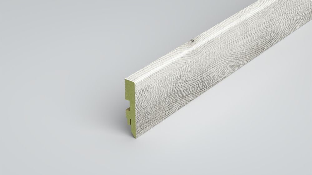 Image of Arteo HDF 80 mm WR szegőléc 57555 2.4 m - Silverstone tölgy