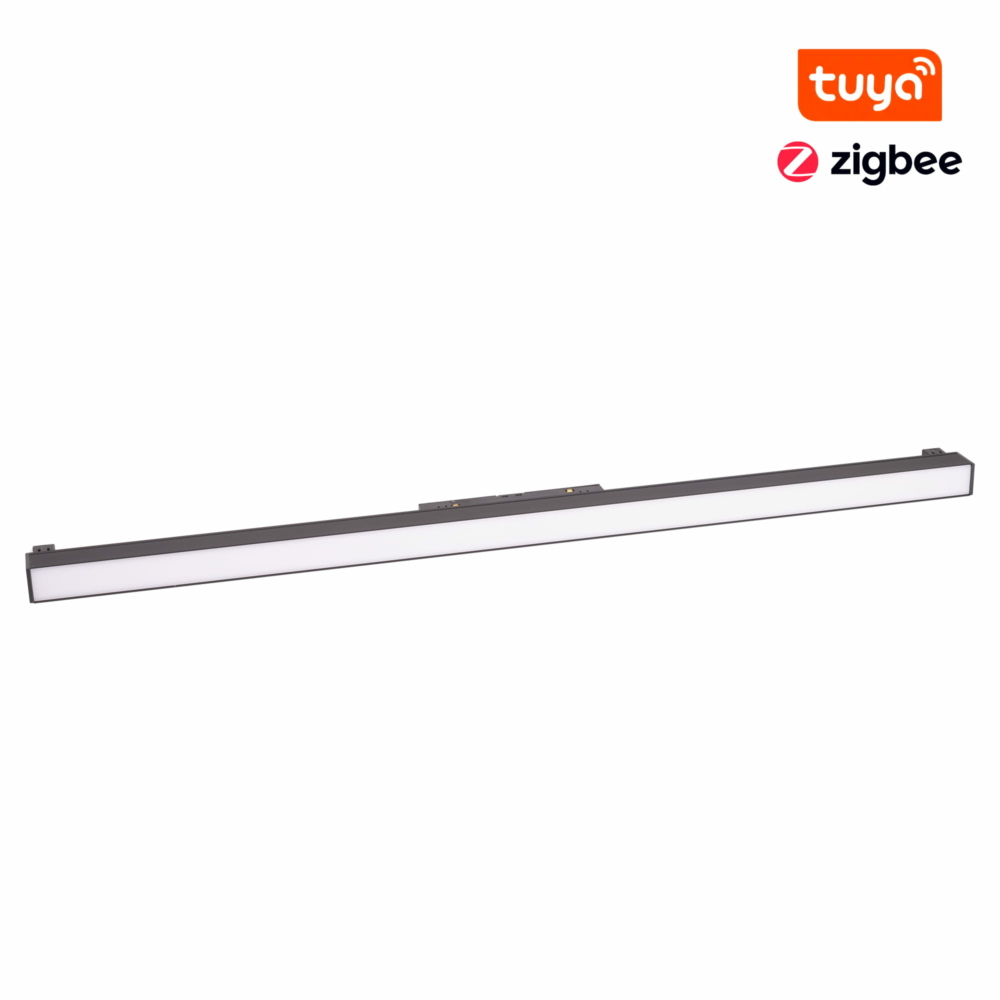 Image of MAXLIGHT Track Magnetic 48V-os sínrendszeres lámpa, 18W, CCT, 1126 lm, 60 cm, fekete, ZIGBEE