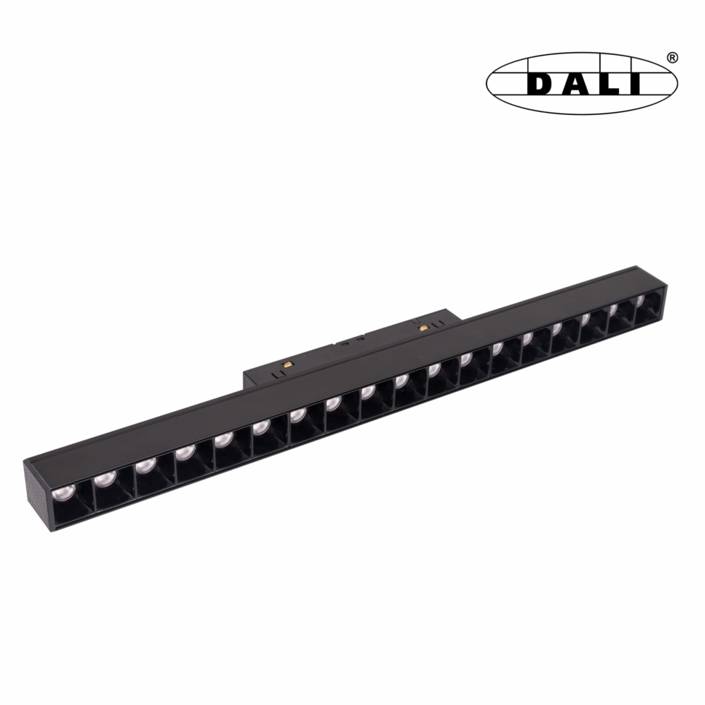 Image of MAXLIGHT Track Magnetic 48V-os sínrendszeres lámpa, 18W, 3000K, 1049 lm, 35 cm, fekete, DALI