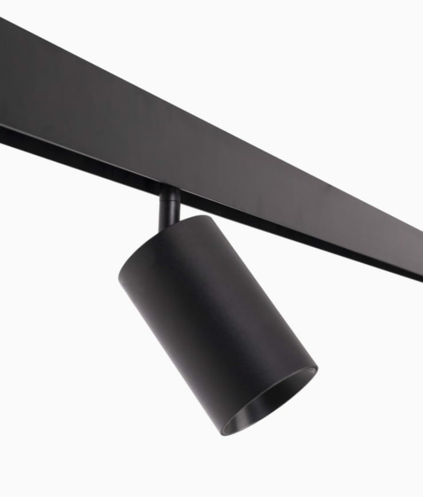Image of MAXLIGHT Track Magnetic 48V-os sínrendszeres spot lámpa, állítható, 20W, 3000K, 1332 lm, Ø7 cm, fekete