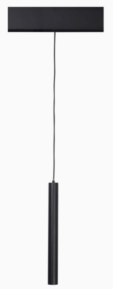 Image of MAXLIGHT Track Magnetic 48V-os sínrendszeres függő lámpa, 5W, 3000K, 361 lm, 75 cm, fekete