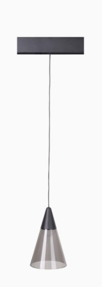 Image of MAXLIGHT Track Magnetic 48V-os sínrendszeres függő lámpa, 6W, 3000K, 187 lm, 169 cm, fekete