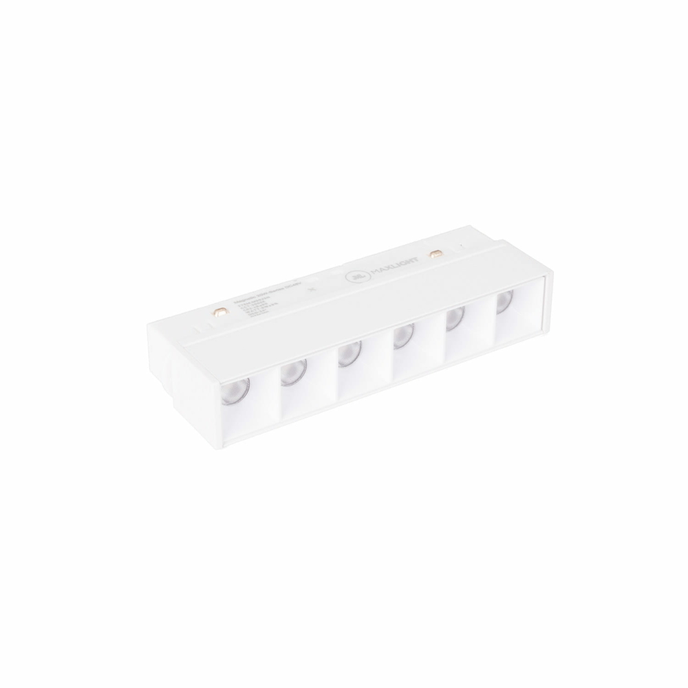 Image of MAXLIGHT Track Magnetic 48V-os sínrendszeres lámpa, 6W, 3000K, 340 lm, 11.5 cm, fehér