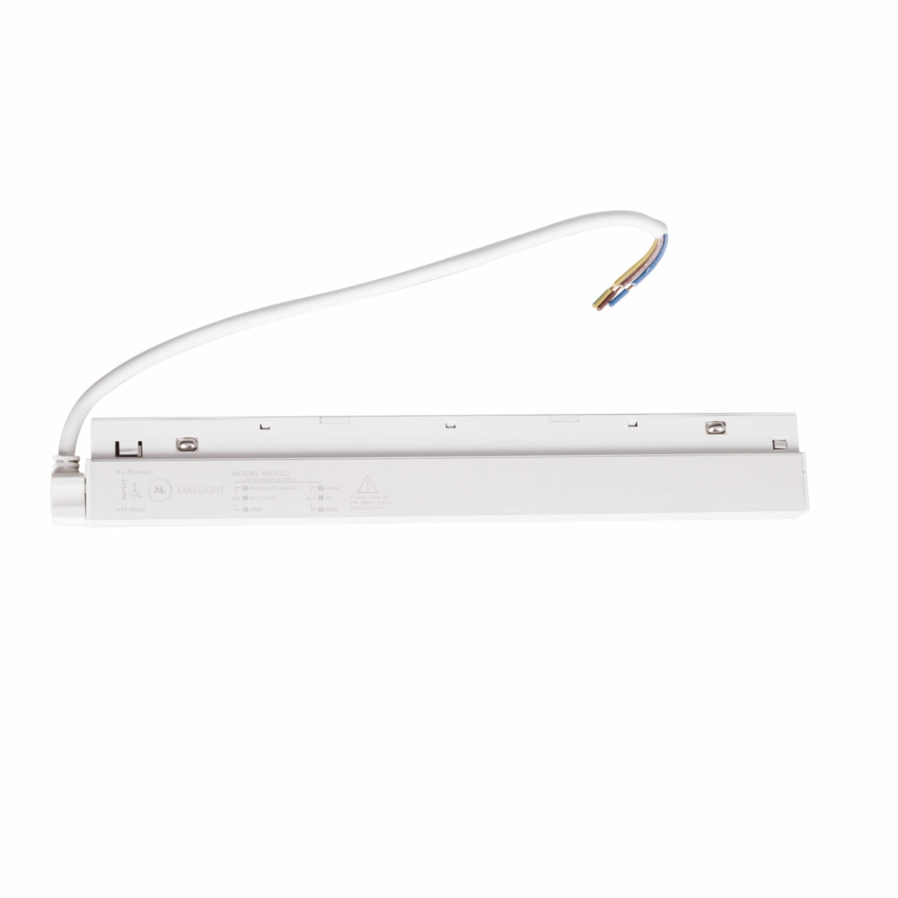 Image of MAXLIGHT Track Magnetic 48 V-os belső tápegység fehér 200W