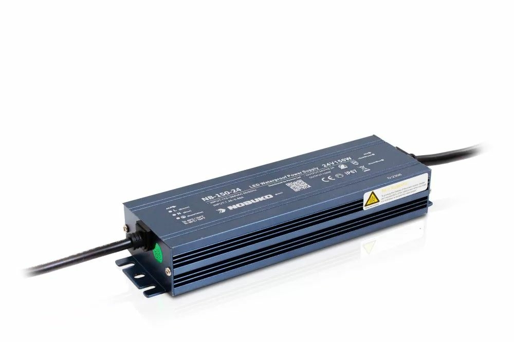 Image of NOBUKO LED tápegység 24V 150W IP67 6.3 A