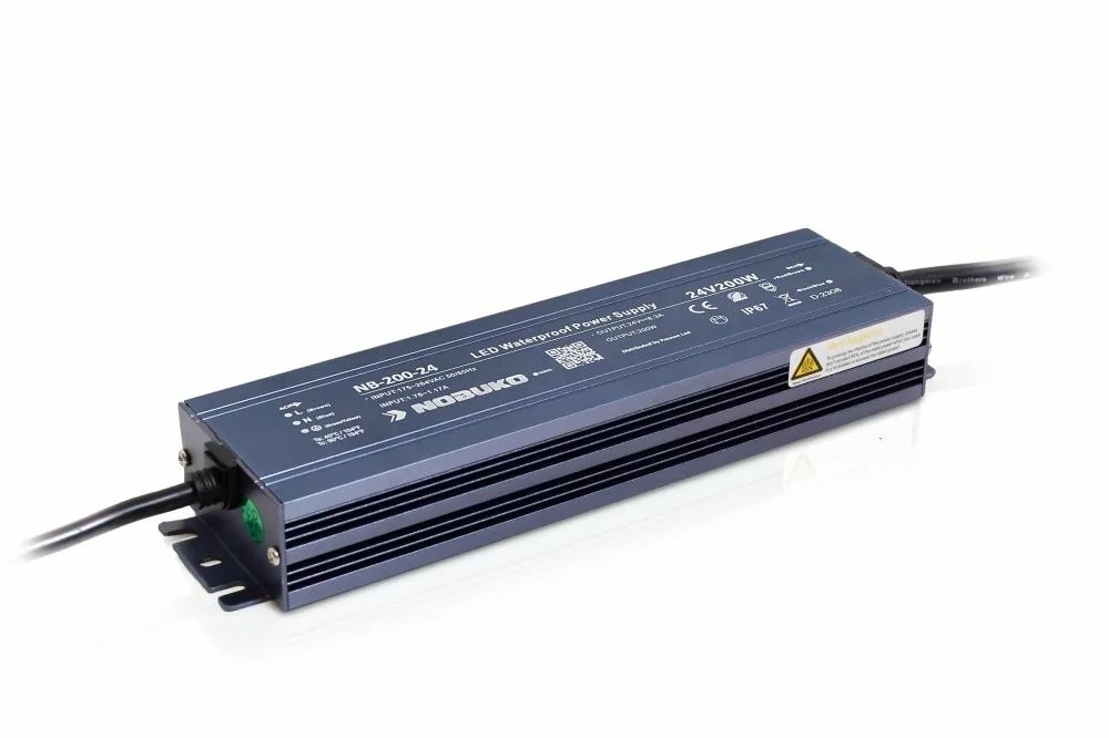 Image of NOBUKO LED tápegység 24V 200W IP67 8.5 A