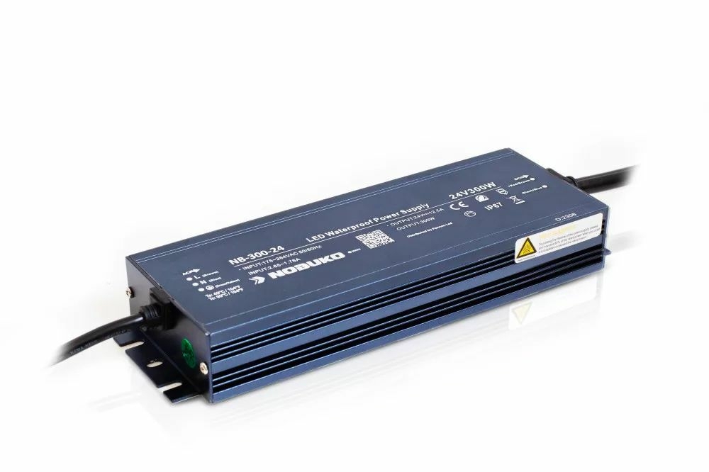 Image of NOBUKO LED tápegység 24V 300W IP67 12.5 A