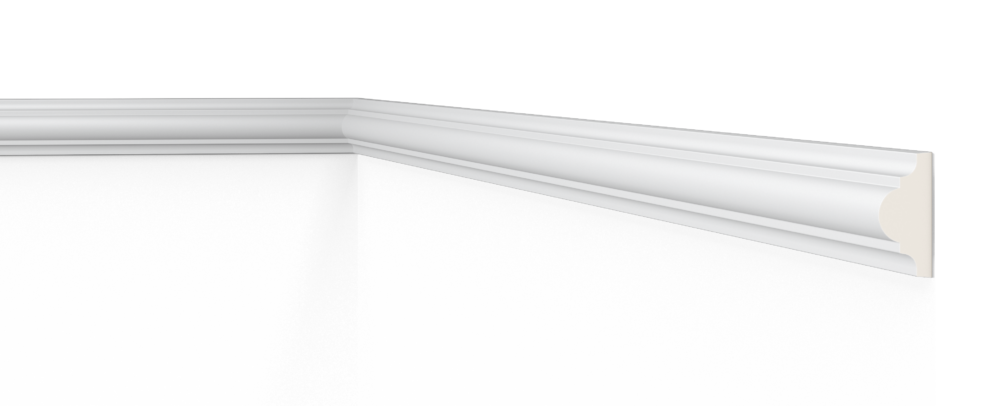 Image of Noel & Marquet Z10 ARSTYL® PU díszléc, 38 x 18 x 2000 mm