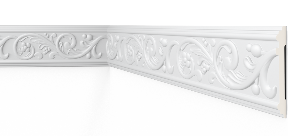 Image of Noel & Marquet Z12 ARSTYL® PU díszléc, 125 x 14 x 2000 mm