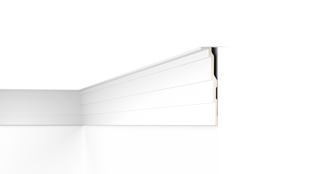 Image of Noel & Marquet AD21 ARSTYL® PU díszléc, 255 x 60 x 2000 mm