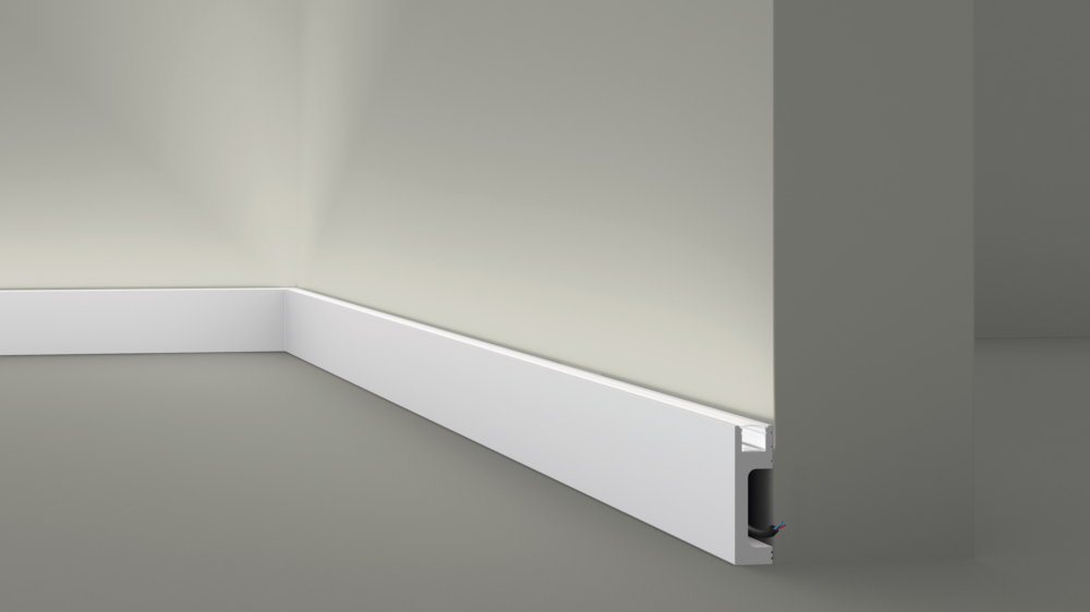 Image of Noel & Marquet IL10 WALLSTYL® HDPS díszléc, 80 x 23 x 2000 mm