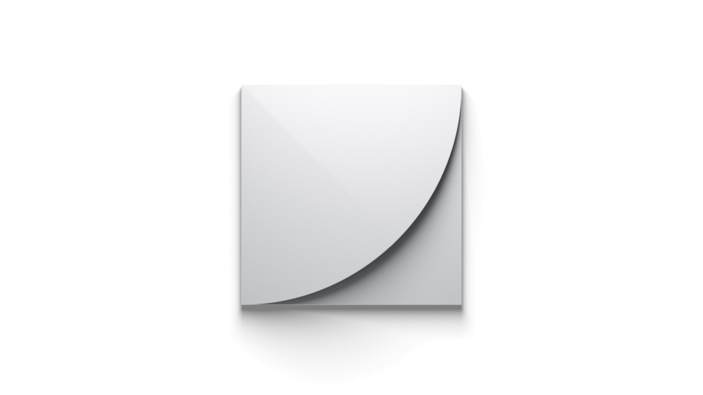 Image of Noel & Marquet PUZZLE CURVE ARSTYL® PU falpanel, 380 x 380 mm