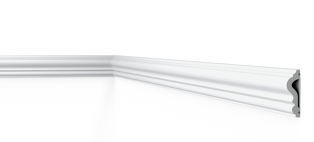 Image of Noel & Marquet WL11 WALLSTYL® HDPS díszléc, 50 x 15 x 2000 mm