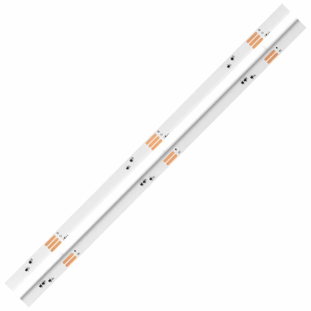 Image of PLED 24V COB LED szalag beltéri, RGB+3000K, 16W, 560 LED, 850 lumen