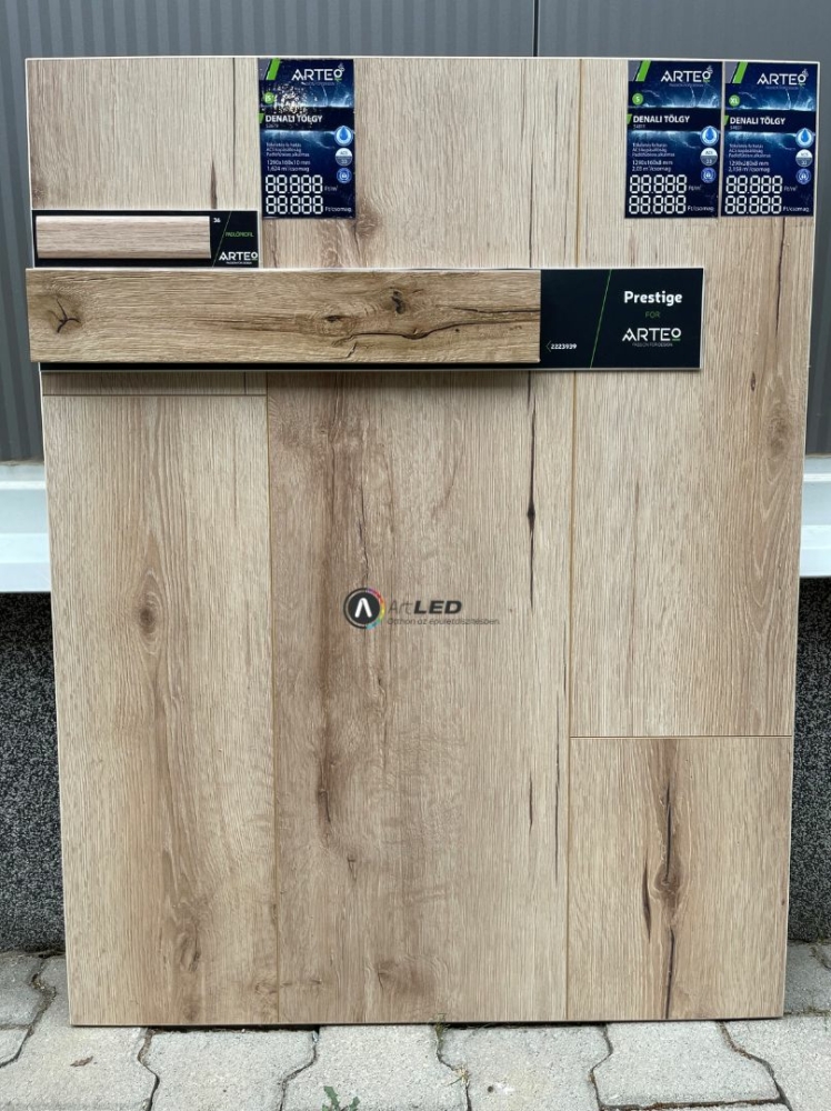 Image of Arteo vízálló laminált padló 8mm S 54811 Denali tölgy WR 129 cm x 16 cm
