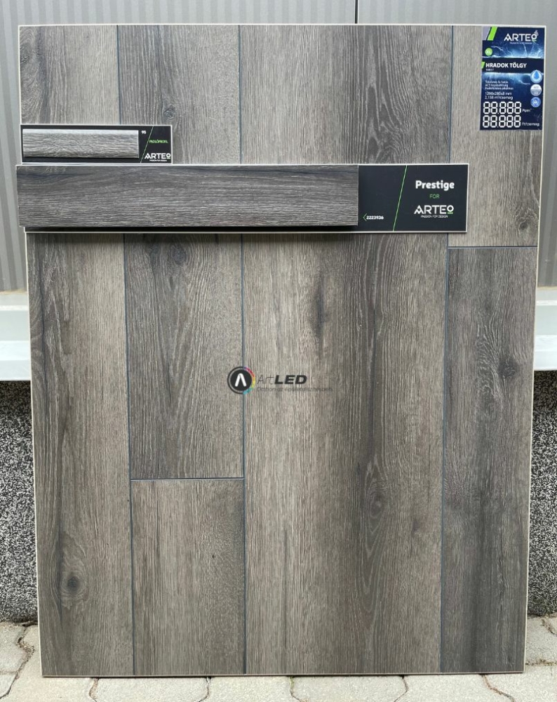 Image of Arteo vízálló laminált padló 8mm XL 54837 Hradok tölgy WR 129 cm x 28 cm