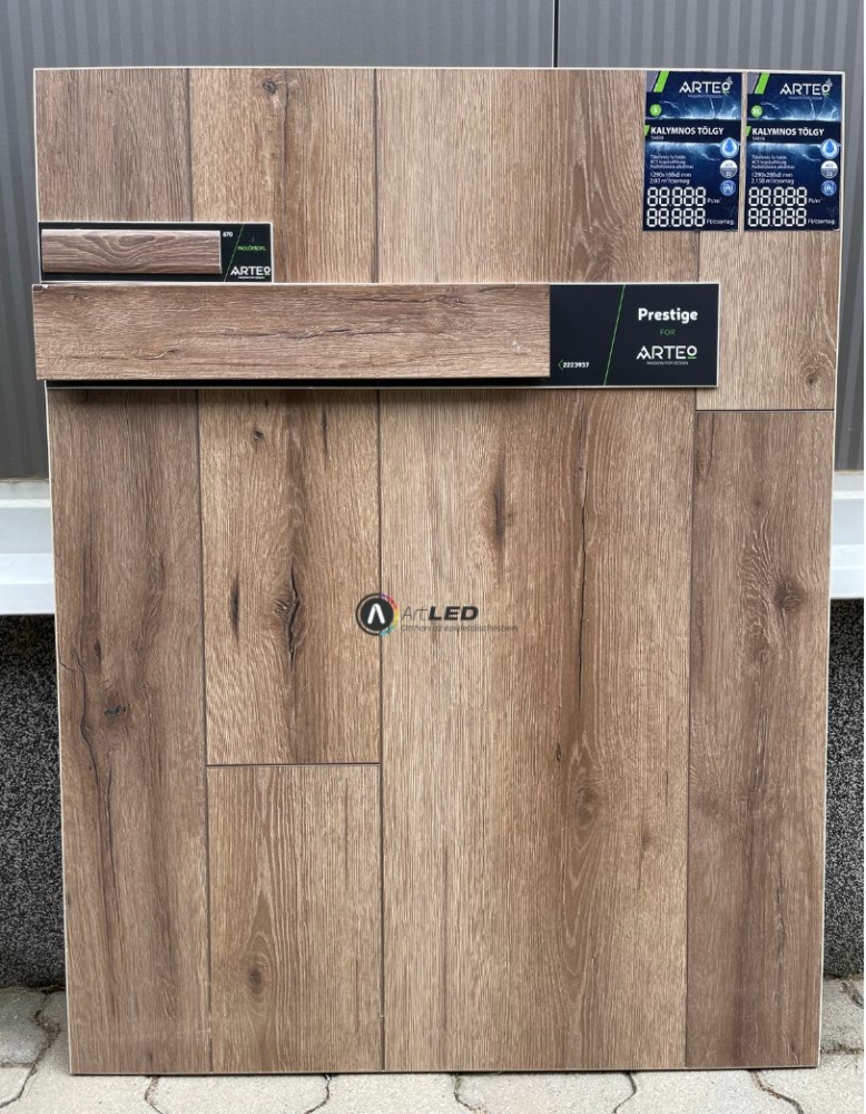 Image of Arteo vízálló laminált padló 8mm XL 54836 Kalymnos tölgy WR 129 cm x 28 cm
