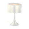 Kép 2/2 - Azzardo Niang asztali lámpa fehér