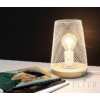 Kép 2/3 - Nova Luce Marco asztali lámpa fehér