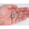 Kép 2/2 - RS - MINI-01-A Alumínium U profilhoz végzáró elem furattal, műanyag, szürke (13719) 1