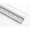 Kép 2/3 - RS - MINI-01-B - Alumínium RS profil (süllyeszthető) LED szalaghoz, átlátszó bura (11666) 1