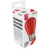 Kép 1/3 - Avide Dekor LED Filament fényforrás 0.6W E27 Piros