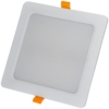 Kép 1/3 - Avide LED Beépíthető Négyzetes Mennyezeti Lámpa Műanyag 12W CW 6400K