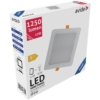 Kép 2/3 - Avide LED Beépíthető Négyzetes Mennyezeti Lámpa Műanyag 12W 6400K, 1250 lumen