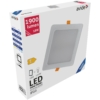 Kép 2/3 - Avide LED Beépíthető Négyzetes Mennyezeti Lámpa Műanyag 18W CW 6400K