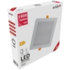 Kép 2/3 - Avide LED Beépíthető Négyzetes Mennyezeti Lámpa Műanyag 18W WW 3000K