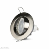 Kép 4/8 - V-TAC Olcsó slim design spot lámpatest (kör), billenthető, mattkróm