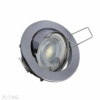 Kép 5/8 - V-TAC Olcsó slim design spot lámpatest (kör), billenthető, króm
